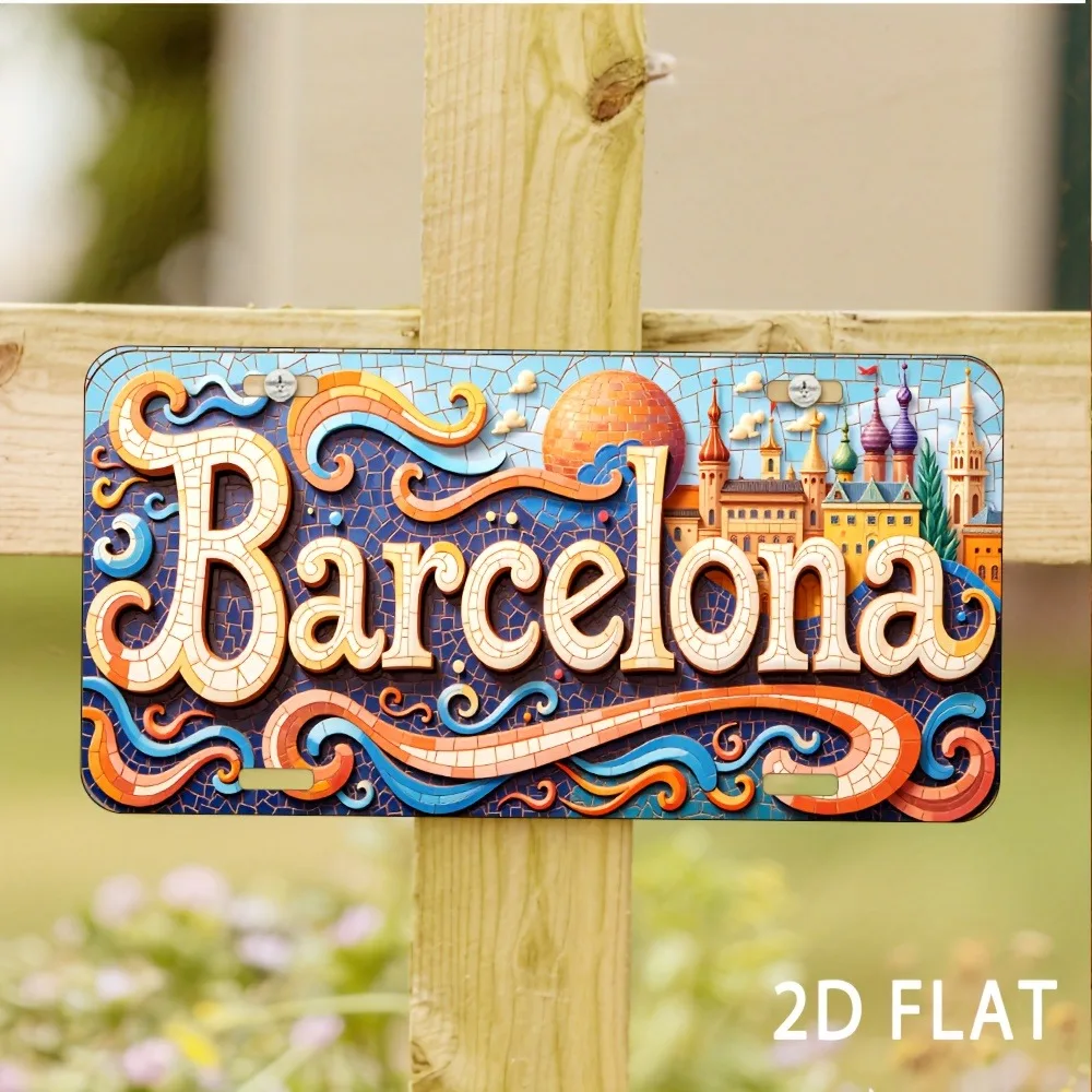 Home Barcelona - 2D Flat, Papan Nama Barcelona -