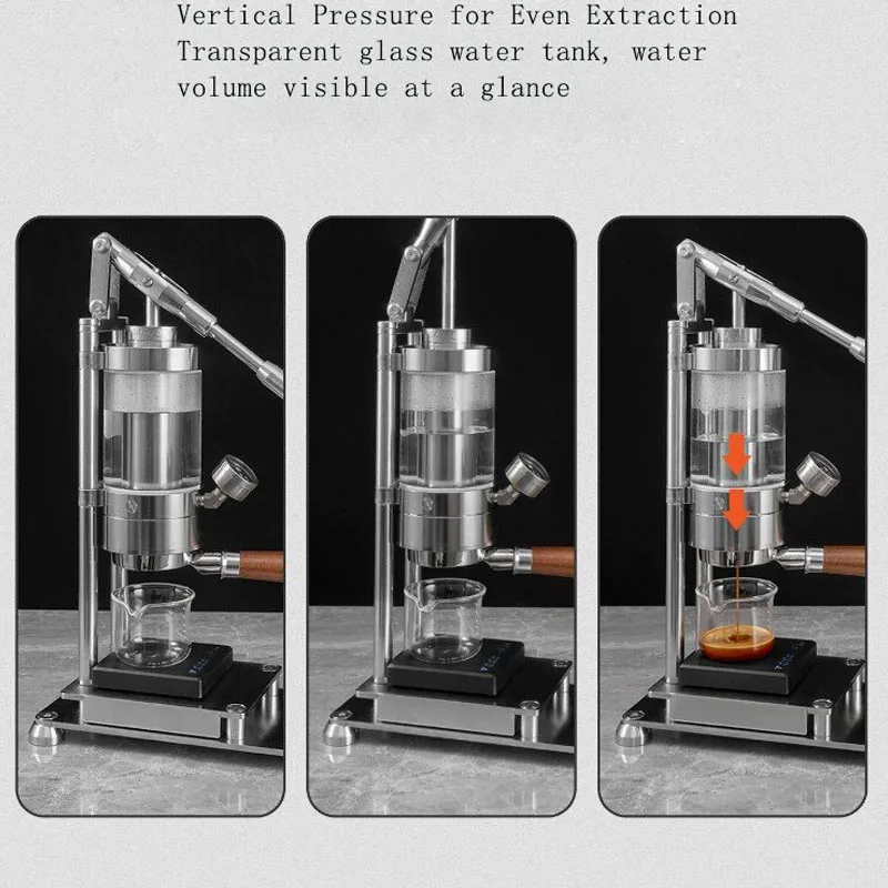 Home Barista - Mesin Espresso Manual dengan Tuas Stainless