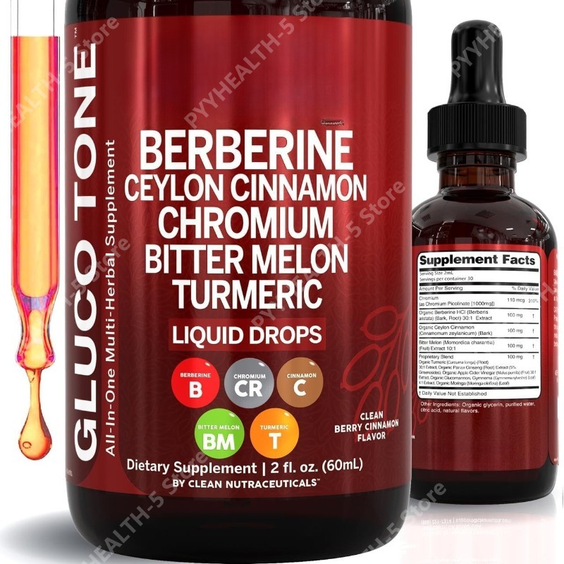 Suplemen Berberine dengan Cinn - Bitters Bottle Set ulasan dan harga