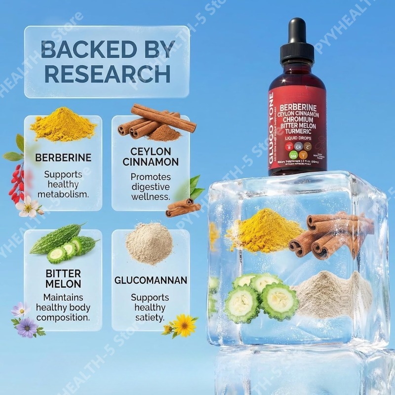 Suplemen Berberine dengan Cinn - Bitters Bottle Set ulasan dan harga