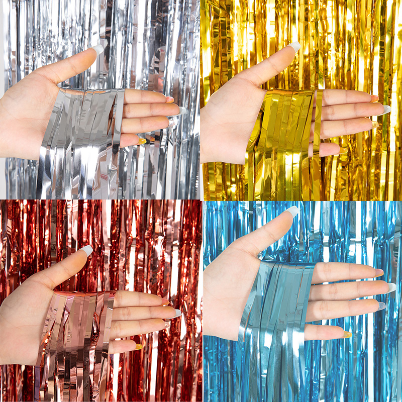 Tirai Foil Metalik Murah untuk - Home Bargains ulasan dan harga