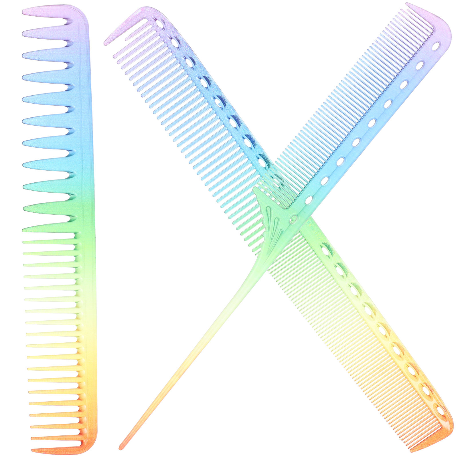 3Pcs Sisir Tukang Cukur Sisir  - Home Barber ulasan dan harga