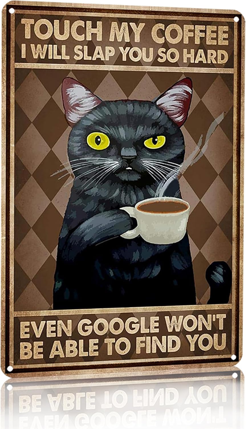 Kucing Hitam Lucu Kopi Saya Ak - Home Bar And Coffee ulasan dan harga