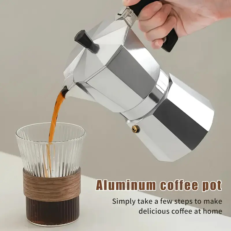 Moka Pot Aluminium Klasik 50-3 - Home Barista ulasan dan harga
