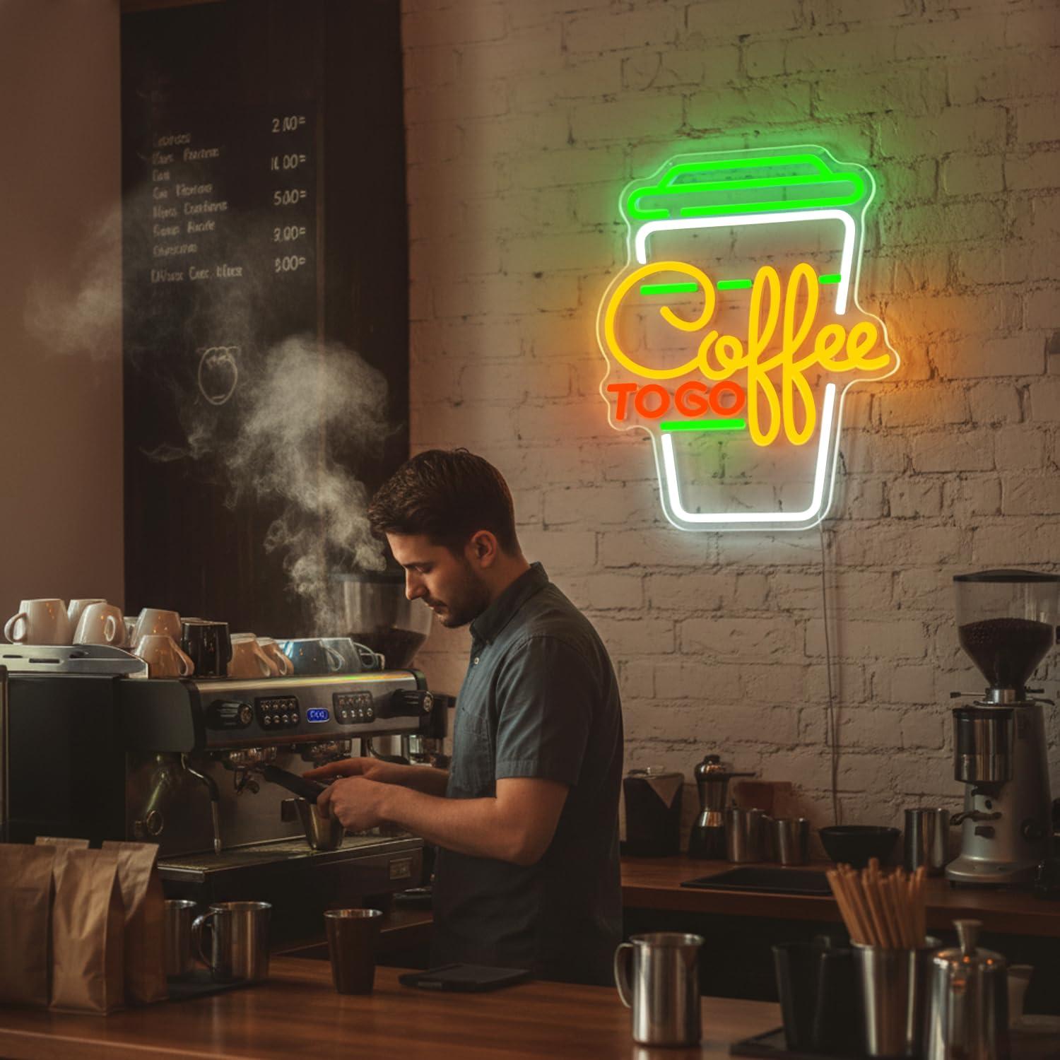 Lampu LED Neon Sign Kopi USB y - Home Bar And Coffee ulasan dan harga