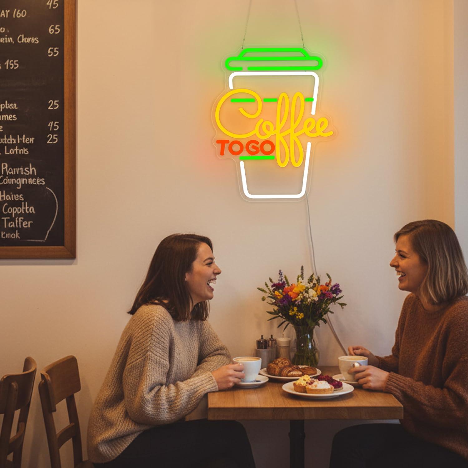 Lampu LED Neon Sign Kopi USB y - Home Bar And Coffee ulasan dan harga