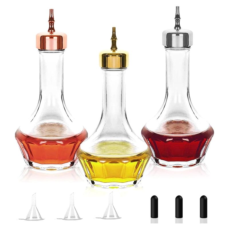 A04G-Bitters Set Botol 3-1.7Oz - Bitters Bottle Set ulasan dan harga