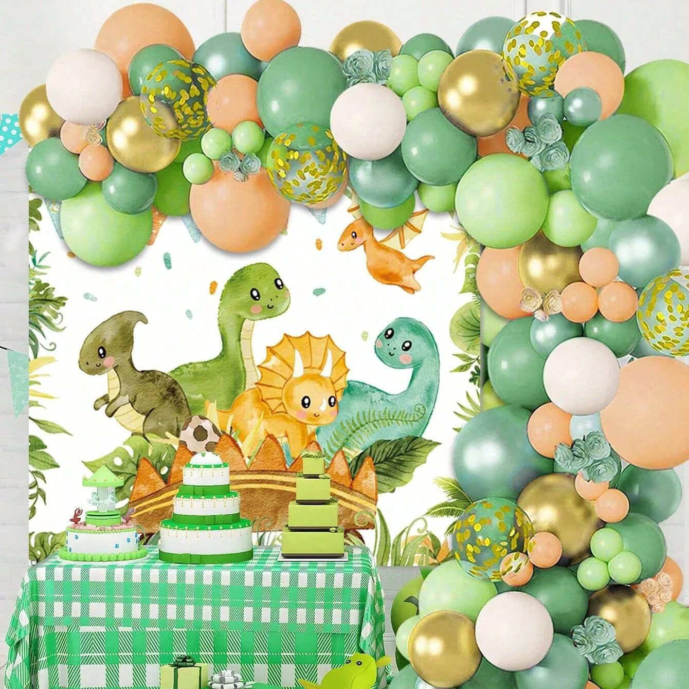 Set Balon Dinosaurus untuk Dek - Home Bargains ulasan dan harga
