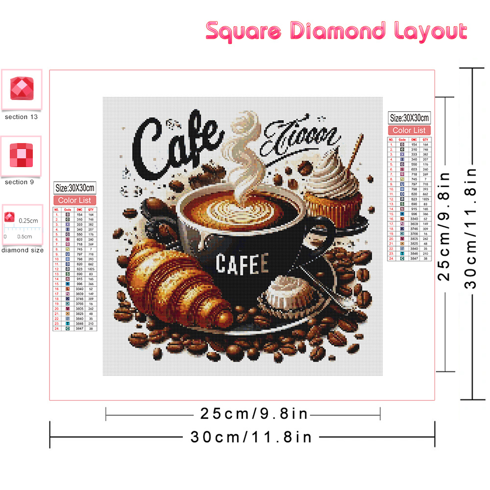 Huacan Set lukisan berlian Tai - Home Bargains ulasan dan harga