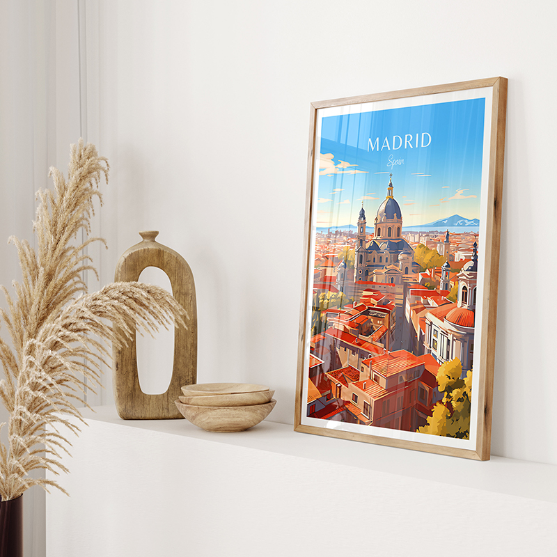 Poster perjalanan Spanyol Pari - Home Barcelona ulasan dan harga