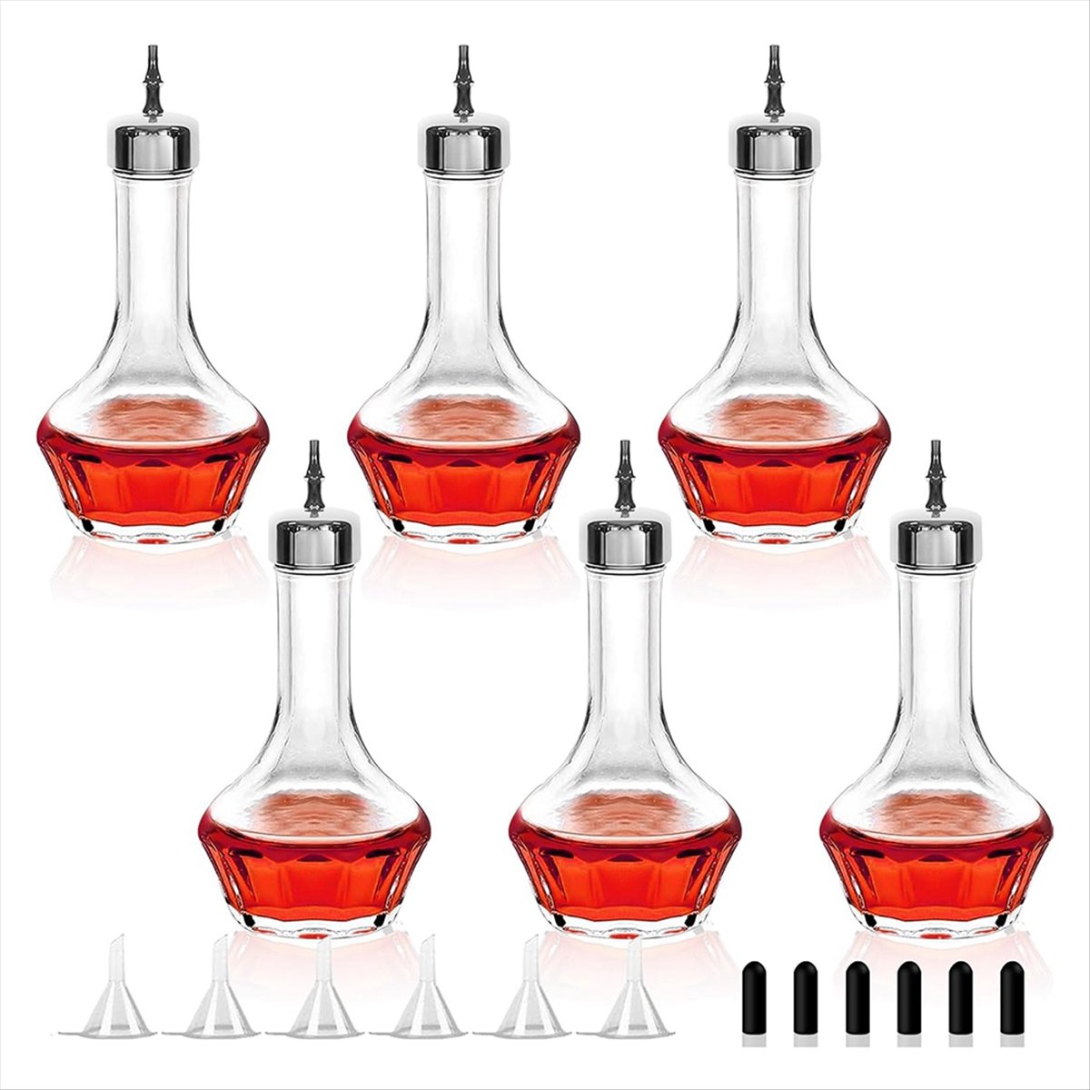 REST 6 PCS Set Botol Bitters 5 - Bitters Bottle Set ulasan dan harga